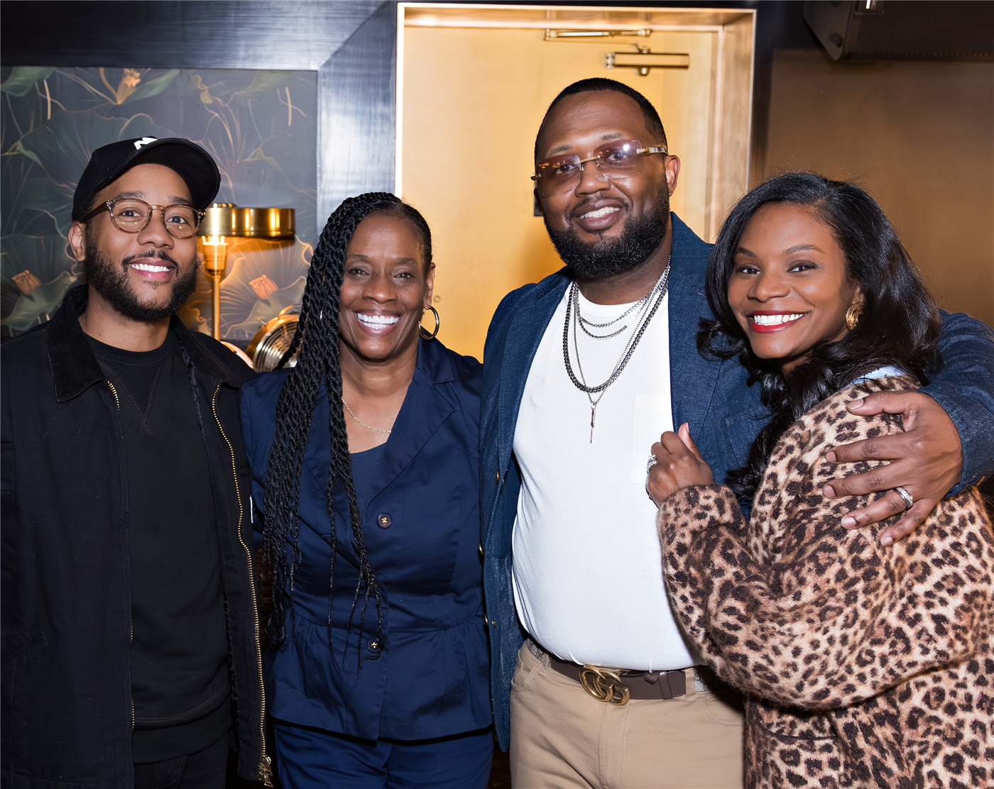 Tamira Chapman with members of the Chapman Family Foundation team