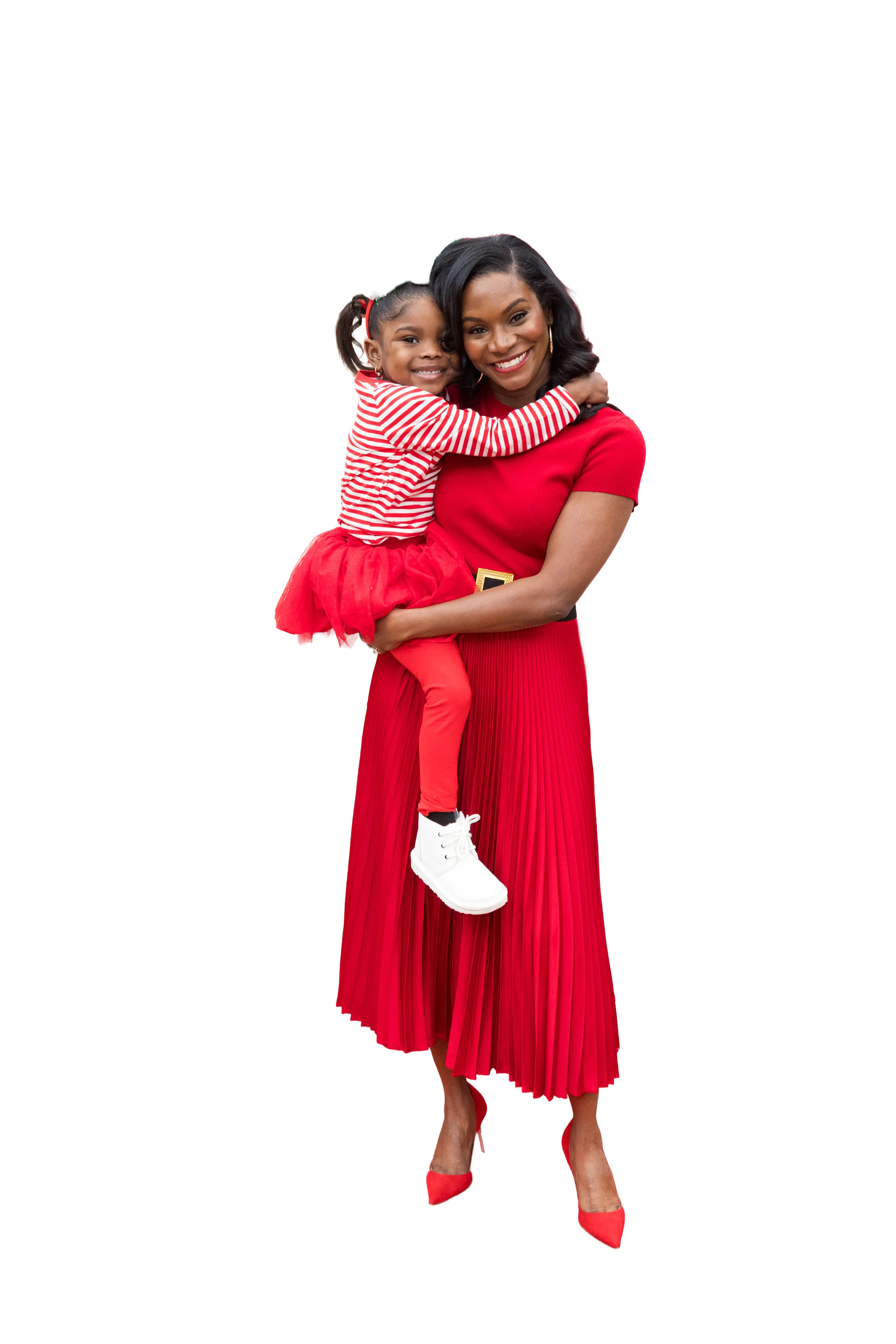 A Chapman Family Foundation mother and daughter smiling together